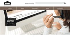 Desktop Screenshot of ponal.de