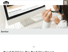 Tablet Screenshot of ponal.de